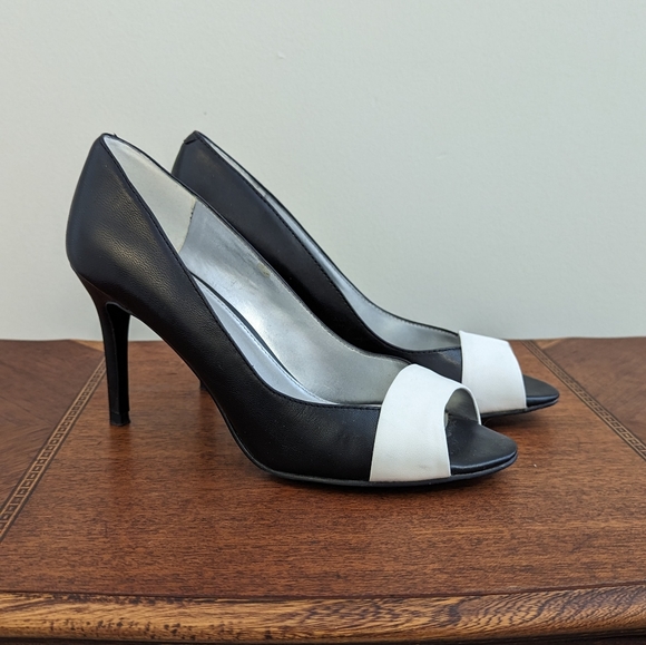 Maripé Carmen Black and White Stiletto Heel - Picture 3 of 5
